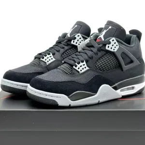 Brand New Black and Light Steel Retro Shoes