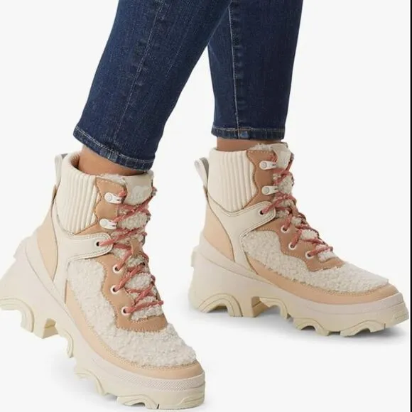 BRAND NEW SOREL BREX COZY LACE-UP WOMEN'S CHUNKY  WINTERS BOOTS