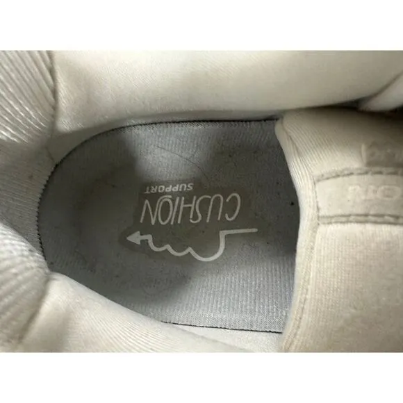 Brooks addiction walker White‎ Leather Walking Shoes Comfort Sneakers so 10.5 2E