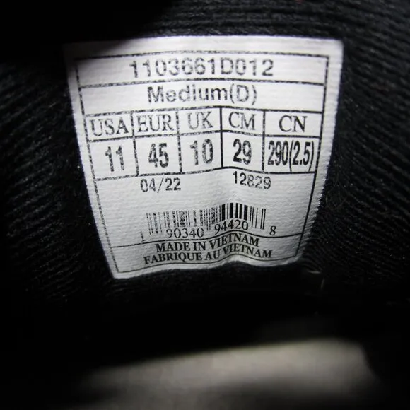 Brooks Adrenaline GTS 22 Running Shoes Gray Black Lace Up Men's Size 11