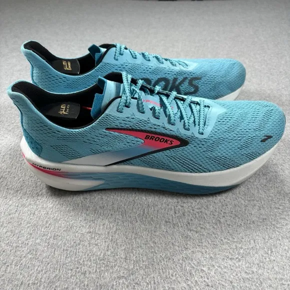 Brooks Hyperion 2 Blue Pink  Women Running Shoes Size 11 B 1204211B441
