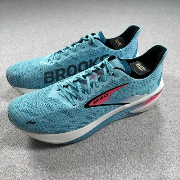Brooks Hyperion 2 Blue Pink  Women Running Shoes Size 11 B 1204211B441