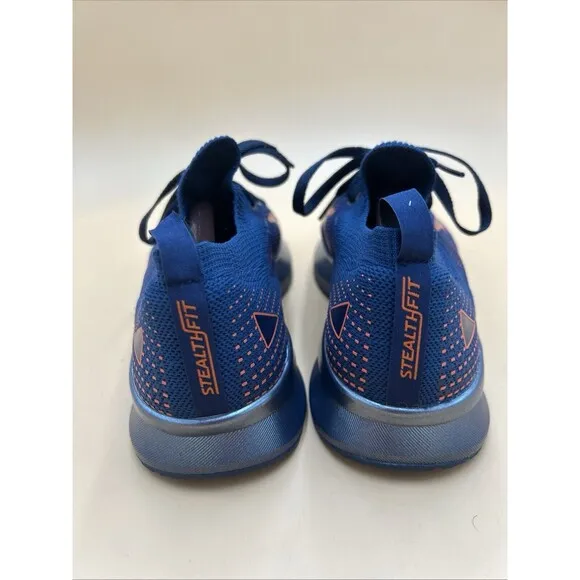 Brooks Levitate Stealthfit GTS 5 Men’s 9 Running Shoes Peacoat Titan Flame