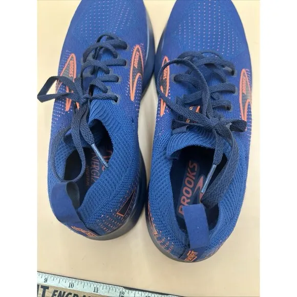 Brooks Levitate Stealthfit GTS 5 Men’s 9 Running Shoes Peacoat Titan Flame