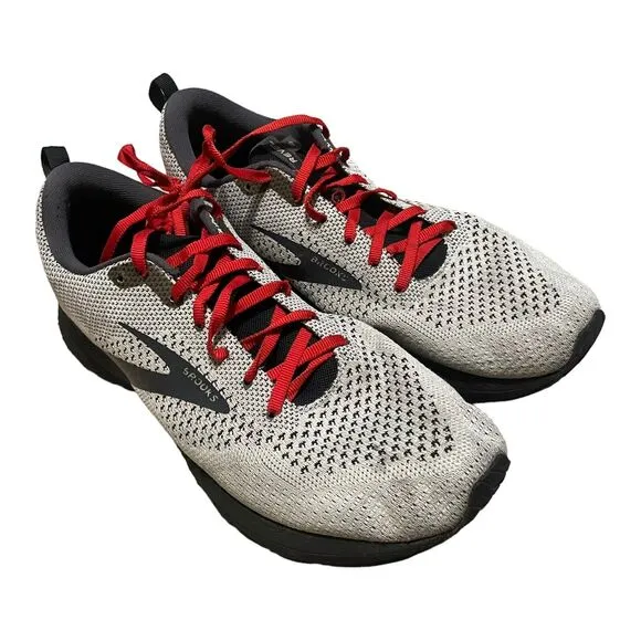 Brooks Revel 4 Mens Size 12 Medium (D) 1103471D151 White Running Shoes