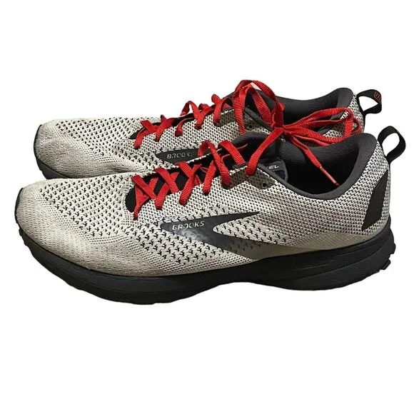 Brooks Revel 4 Mens Size 12 Medium (D) 1103471D151 White Running Shoes