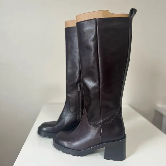 Brown boots