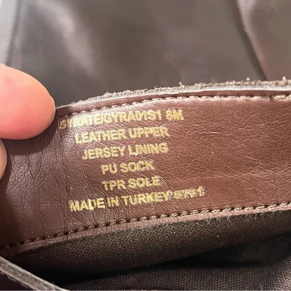 Brown boots