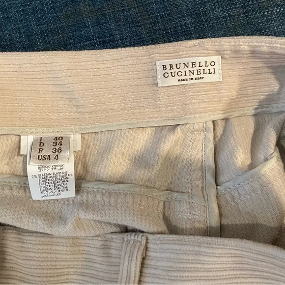 Brunello Cucinelli Cotton-blend corduroy maxiskirt