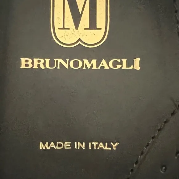 Brunomagli Black Men’s Shoes Sz: 12M  MSRP: $475