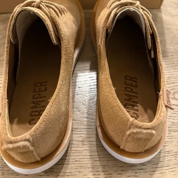 Camper Men's 40 (US 7)Smith BROWN Leather Suede Casual Comfort Shoes