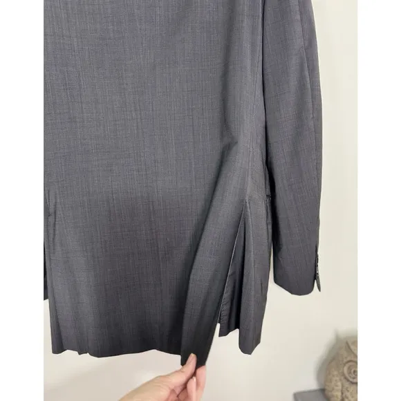 CANALI Men's Blazer Sport Coat Jacket Wool 3 Button Career Italy IT 54L US 44