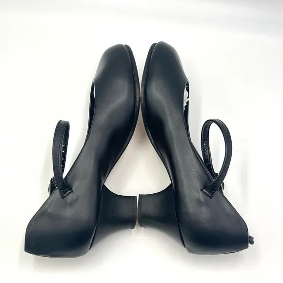 Capezio Big Kids Girls 550X Jr Junior FootLight Black Dance Shoes Size 2 NEW