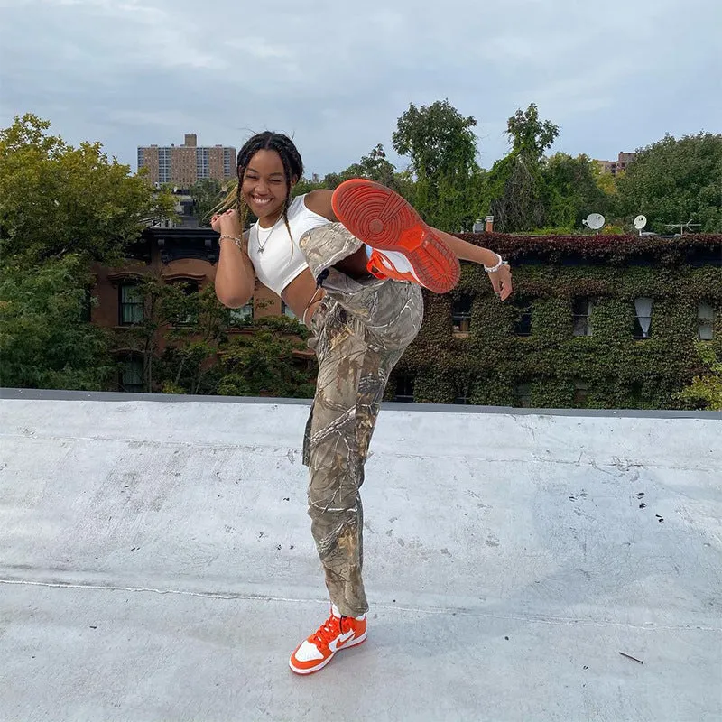 Cargo Pants – Camo Print – Relaxed Streetwear Style