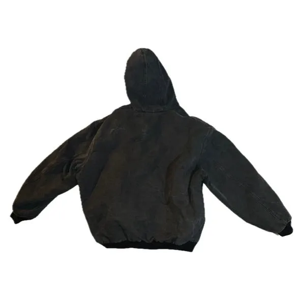 Carhartt J130 Black Hooded Jacket Mens 3XL, Never Worn