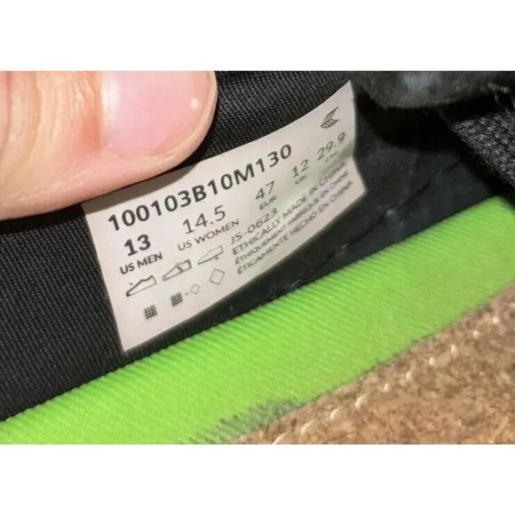 Cariuma OCA Low Canvas Sneakers Shoes Men’s Size 13M Black