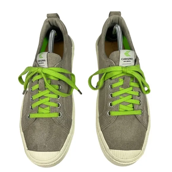 Cariuma Oca Low Gray Sneakers‎ Size M10.5 W12 (Brasil 🇧🇷)