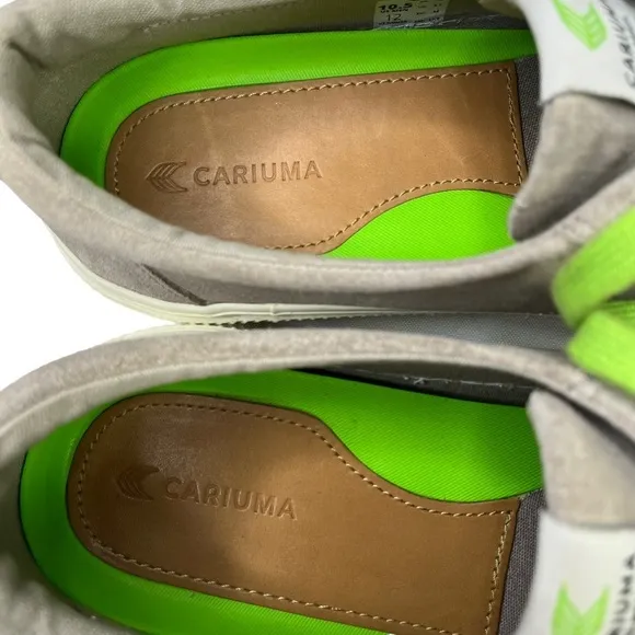 Cariuma Oca Low Gray Sneakers‎ Size M10.5 W12 (Brasil 🇧🇷)