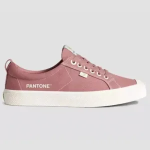 CARIUMA   Pantone Rose Low Profile Canvas Sneakers Tennis Shoes Women's 9.5