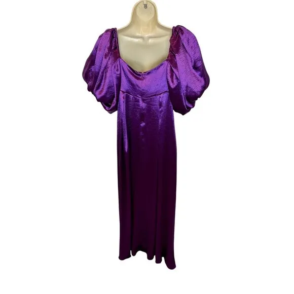 Caroline Constas Enya Gown in Purple NWT- Size S