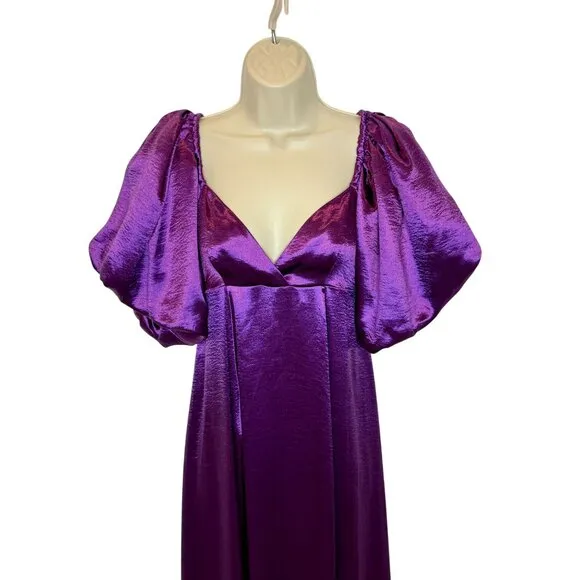 Caroline Constas Enya Gown in Purple NWT- Size S