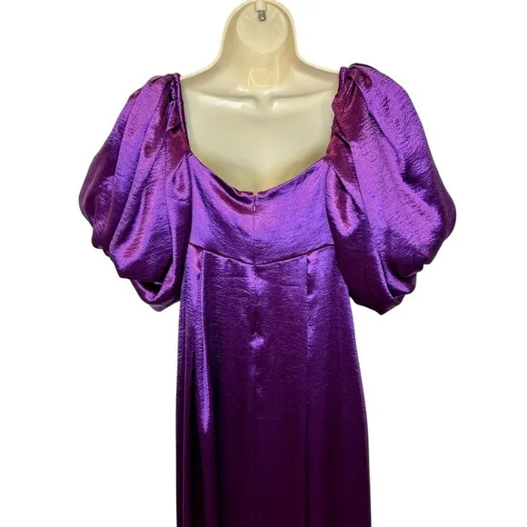 Caroline Constas Enya Gown in Purple NWT- Size S
