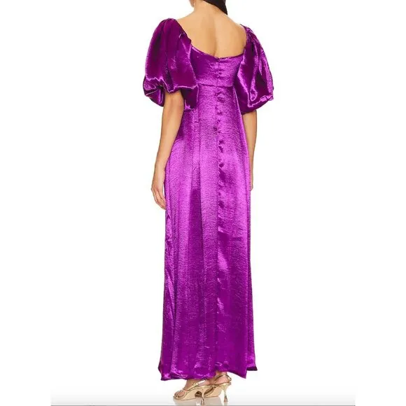 Caroline Constas Enya Gown in Purple NWT- Size S