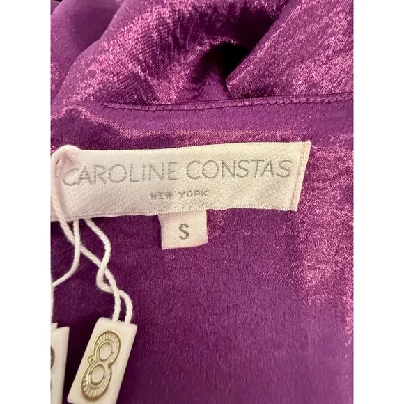 Caroline Constas Enya Gown in Purple NWT- Size S