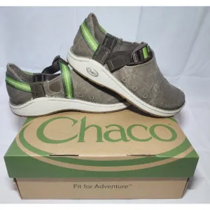 Chaco Pedshed Canvas Gunnison Shiitake Shoes Womens Size 9