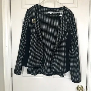 Charter Club Polka Dots Top &amp; Skirt Set Size Large / 12