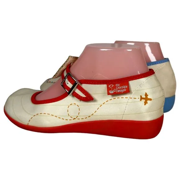 Chocolaticas Hot Chocolate Design Dear Santa Mary Jane Size 36 5.5/6 NEW Other