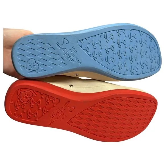 Chocolaticas Hot Chocolate Design Dear Santa Mary Jane Size 36 5.5/6 NEW Other