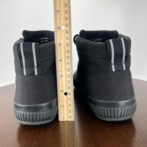 Chrome Industries 415 Shoes Men's 11.5 Black Canvas High Top Lace-Up Sneakers