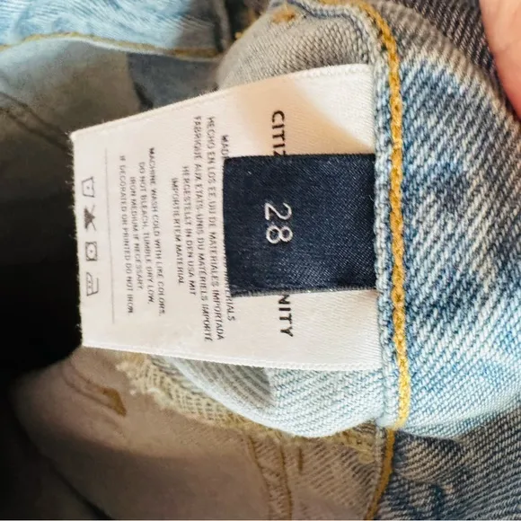 Citizens of Humanity “Anouk” denim skirt