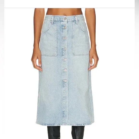 Citizens of Humanity “Anouk” denim skirt