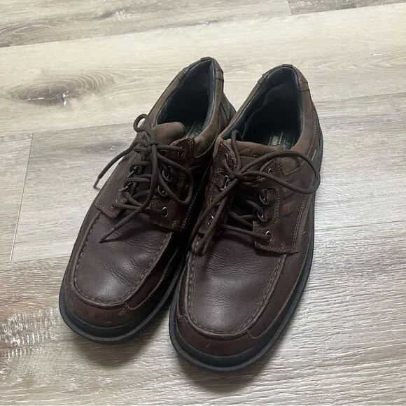Clarks Mens Waterproof Brown Leather Gore-Tex Walking Shoes Size 9M 78921
