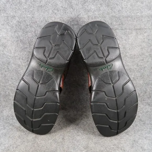 Clarks Shoes Mens 9 Fisherman Sandal Closed Toe Leather Adjustable Strap Comfort