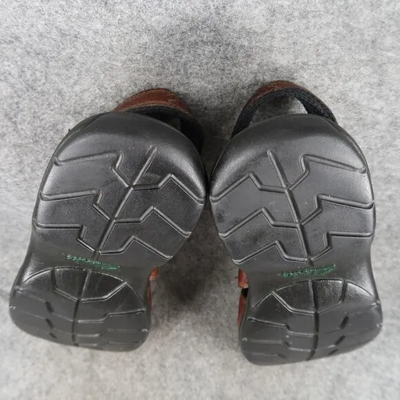 Clarks Shoes Mens 9 Fisherman Sandal Closed Toe Leather Adjustable Strap Comfort