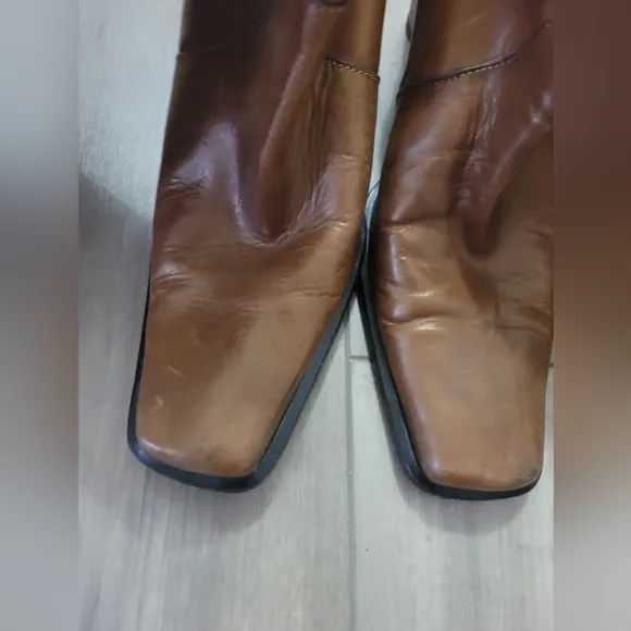 Claudia Ciuti Brown Leather Tall Boots