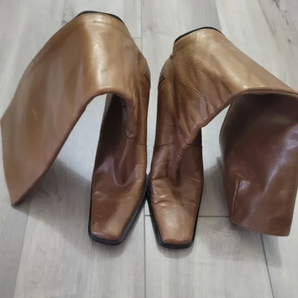 Claudia Ciuti Brown Leather Tall Boots