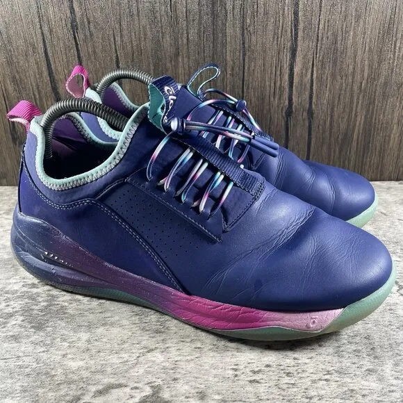 Clove Navy Blue Purple Nursing Shoes 11 Comfort Walking Healthcare Sneakers