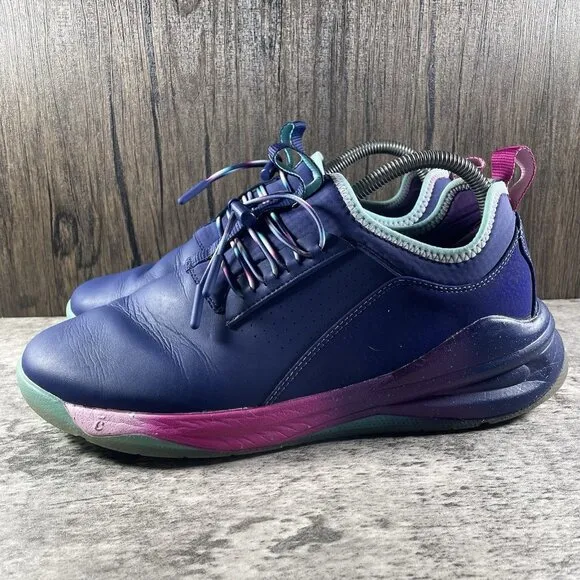 Clove Navy Blue Purple Nursing Shoes 11 Comfort Walking Healthcare Sneakers