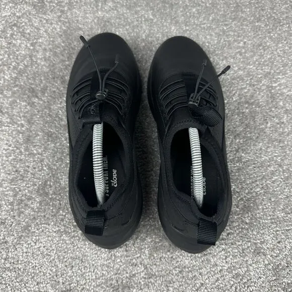 Clove Nursing Sneakers Mens 9 Comfort Walking Shoes Workwear Black Low Top