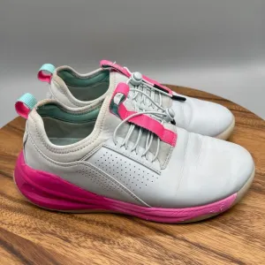 Clove Shoes Womens Size 8.5 Blue Pink Healthcare Nursing Comfort Performance