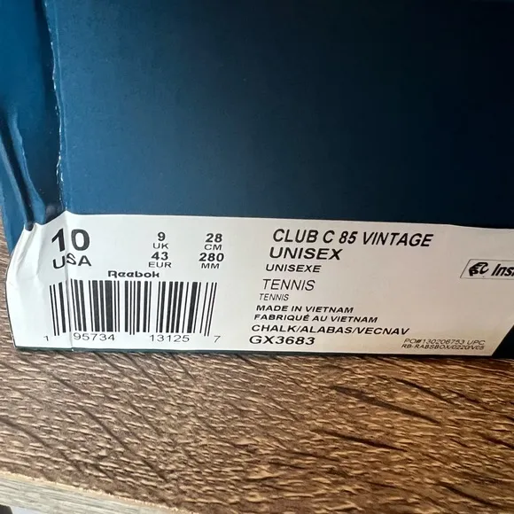 Club C 85 Vintage Reebok Unisex