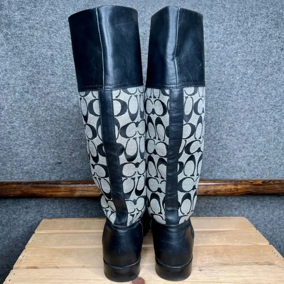 Coach Chrissi Signature Tall Riding Boots