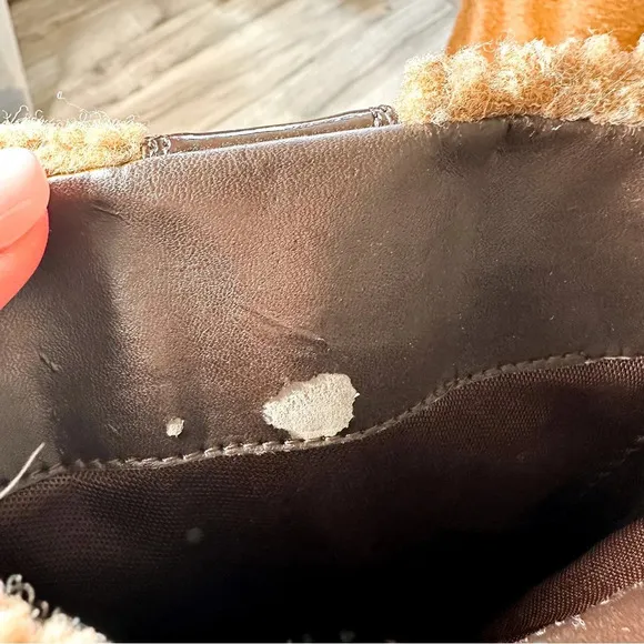 Coach Monogram Short Crinkle Boots