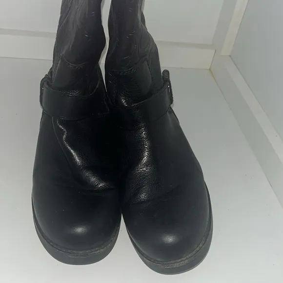 Coach tall black Virginia boots size 7