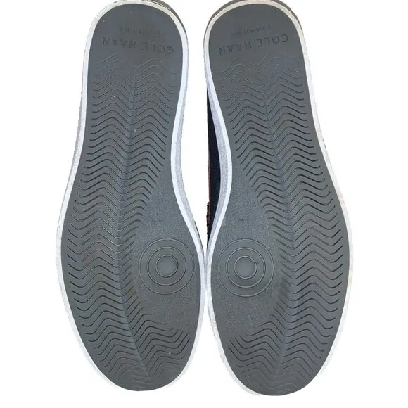 Cole Haan, Blue Brown Boat Men’s Shoes Slip On Size 9 EUC