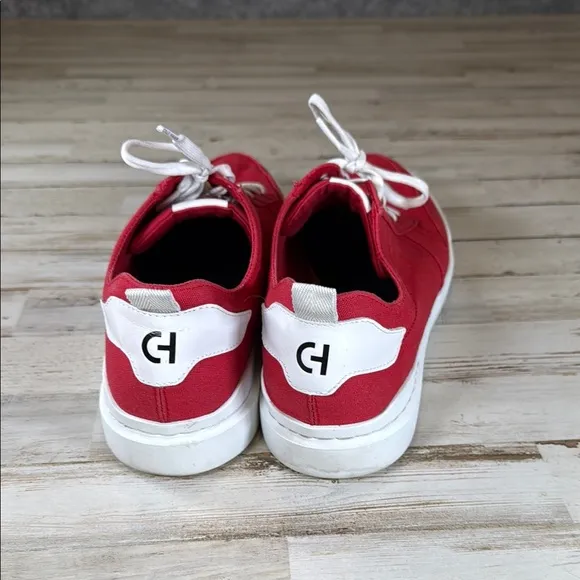 Cole Haan Men's Canvas Red Sneakers